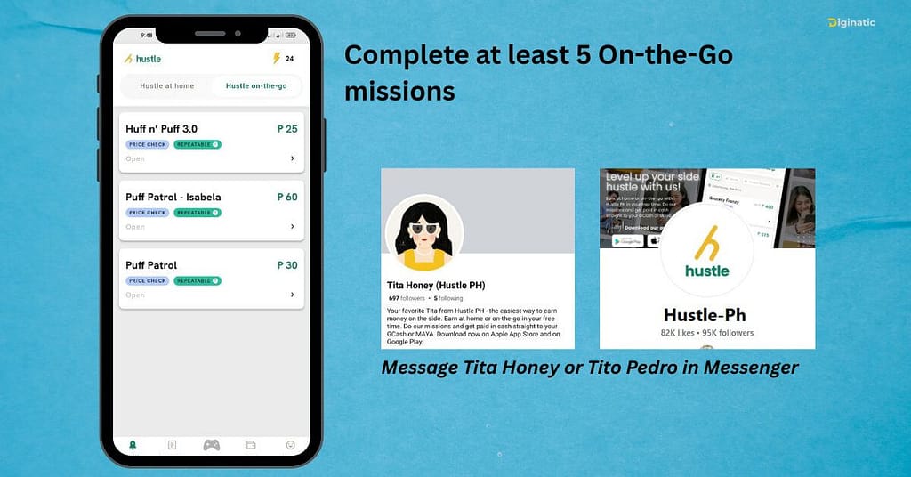 hustle pro hustle on the go mission