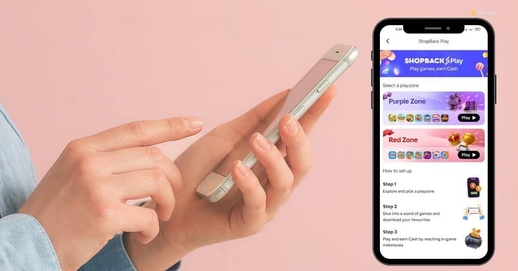 shopback play games and earn cash